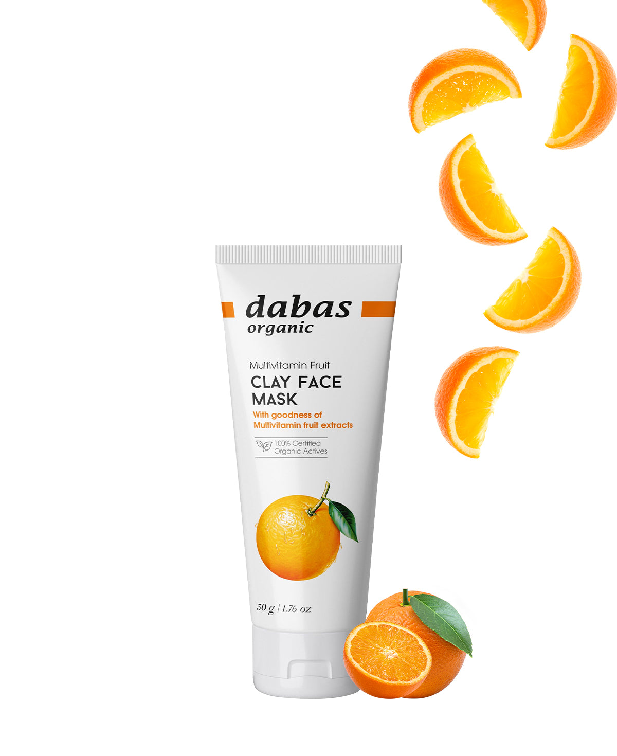 Dabas Organic Multivitamin fruit Clay Face Mask