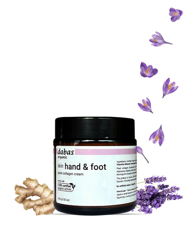 Dabas Foot & Hand Cream For Rough, Dry and Cracked Heel, Feet Cream, Non Greasy, Fast Absorbing, Moisturizes