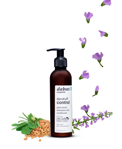 Dandruff Control Plant Biotin Shampoo with Conditioner - 200 ml