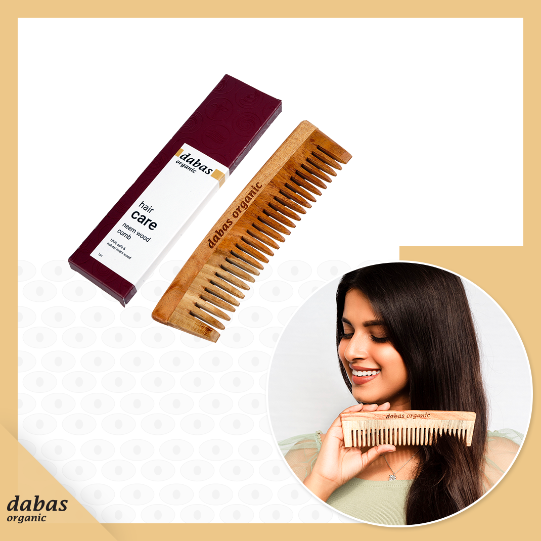 Hair Care Neem Wood Comb